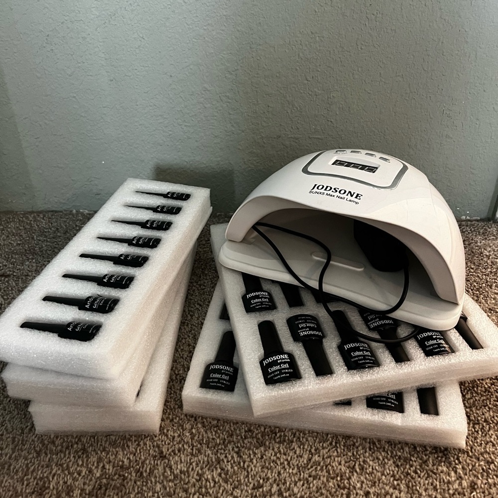 Gel nail set from Amazon!